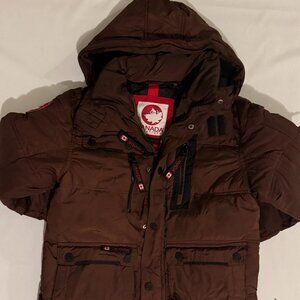 Boys- Size: Large 14-16, Brown Coat